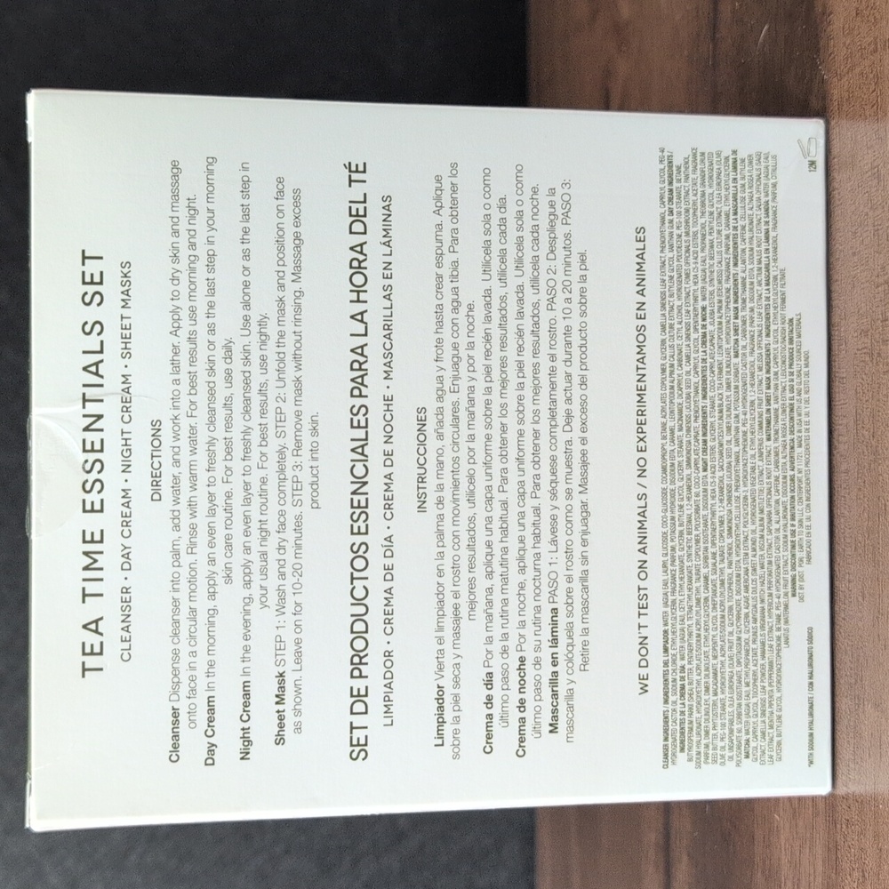 Earth To Skin Tea Time Essentials Set - Picture 2 of 4